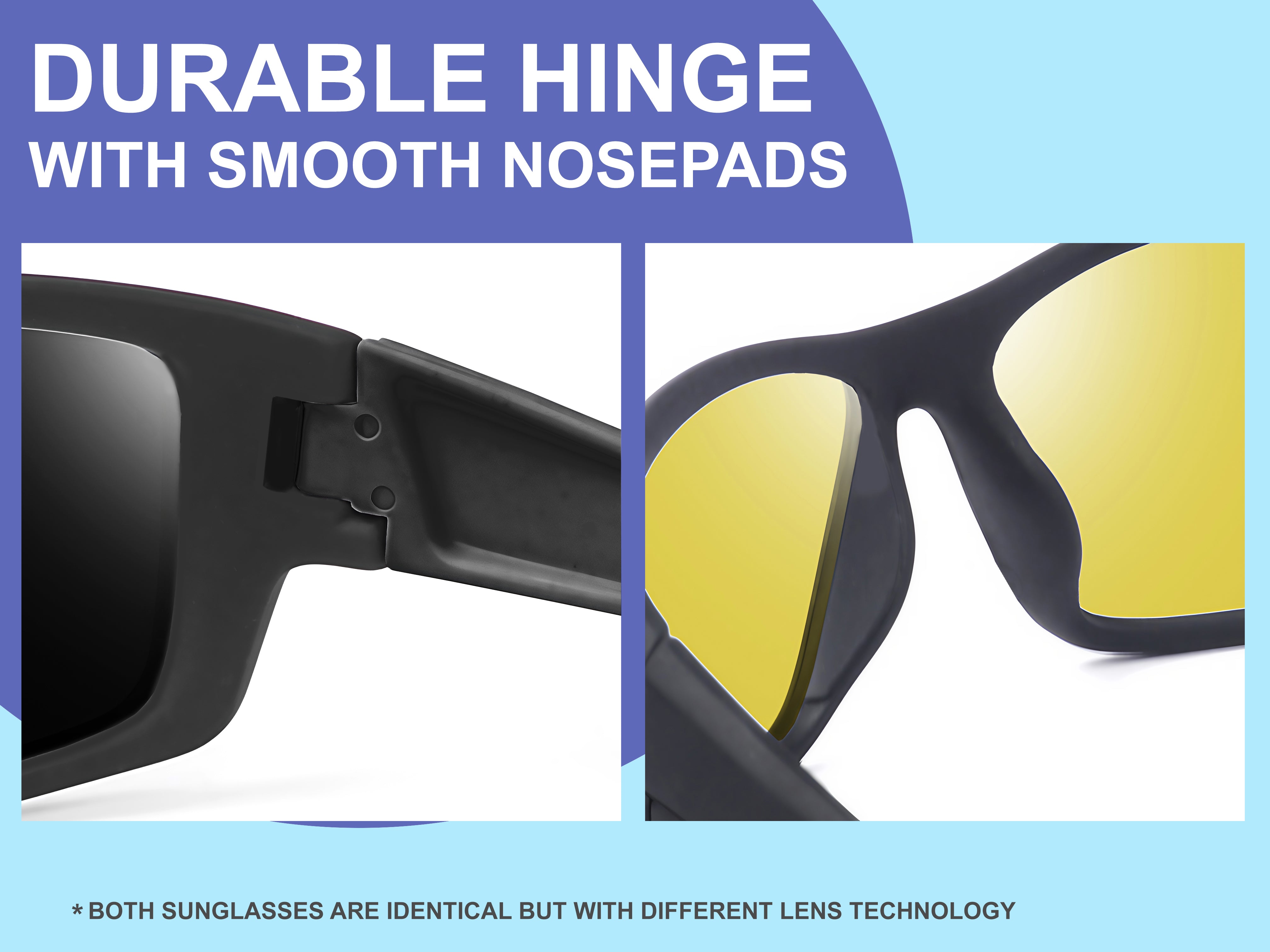 Specsnex Combo of night driving and day time riding uv protected sunglasses