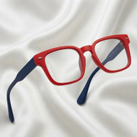 Specsnex x Spidey Apex Series | Velvet Finish Square Sunglasses | Spidey Design TR90 High Grade Frame | Blue Cut Lenses