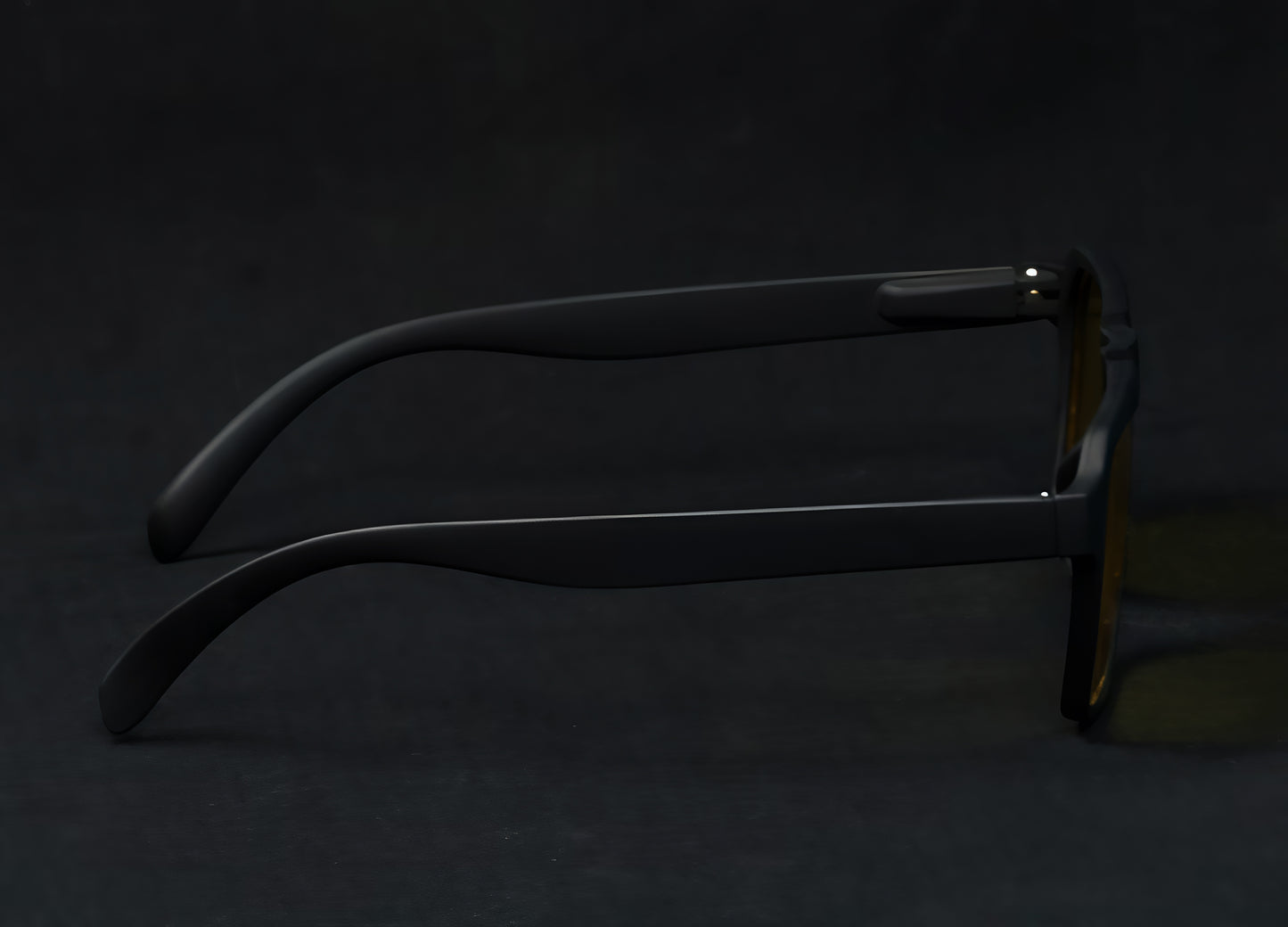 Specsnex x VINTO | Black Frame, Night Vision Lens | Rubber Coated Rectangle TR90 Frames With 100% UV Protected NIght Vision Lenses