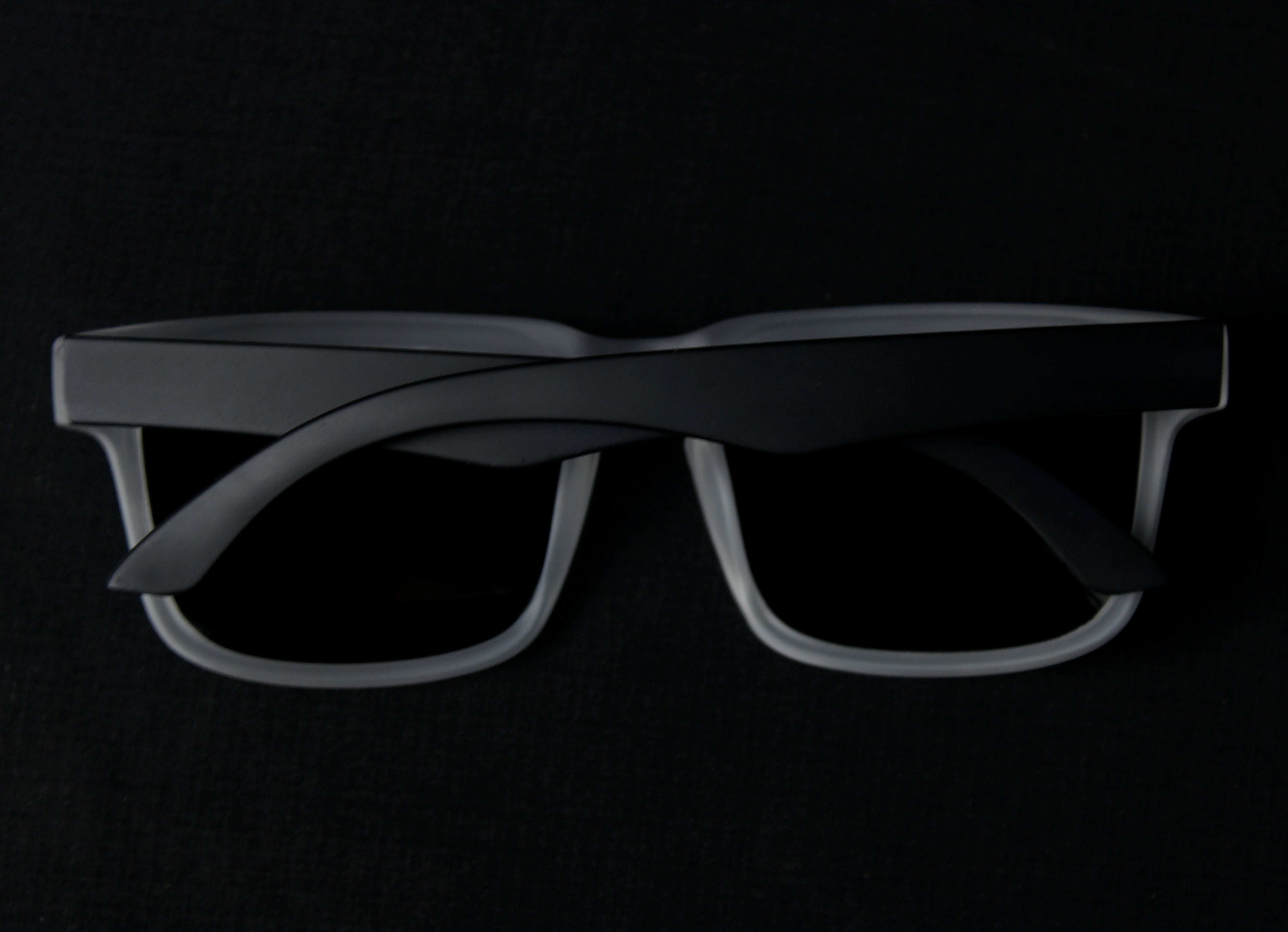 Specsnex Polarized UV400 Clear Front And Black Temples Square Sunglasses