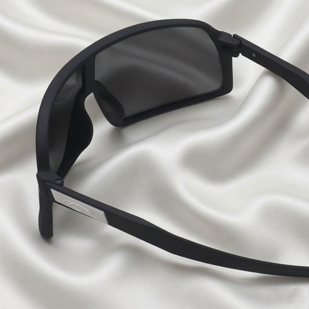 Specsnex x Universe | Large Unilens Sunglasses | Full Black Rubber Coated TR90 Frame | 100% UV Protection