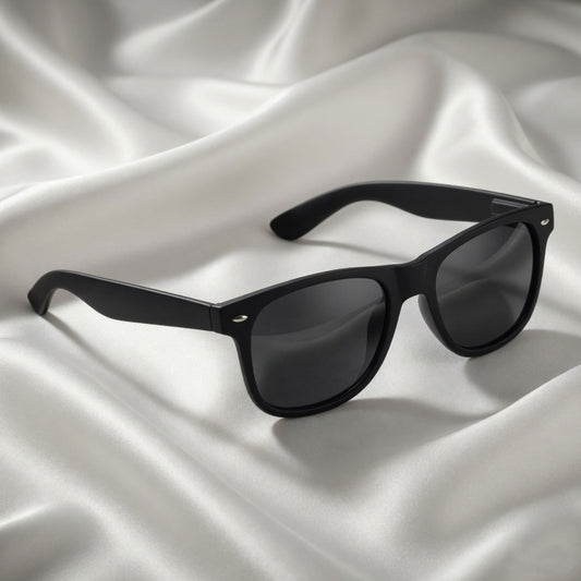 Specsnex x LEGACY | Full Black Rubber Coated Wayfarer TR90 Frame With 100% UV Protected Lenses