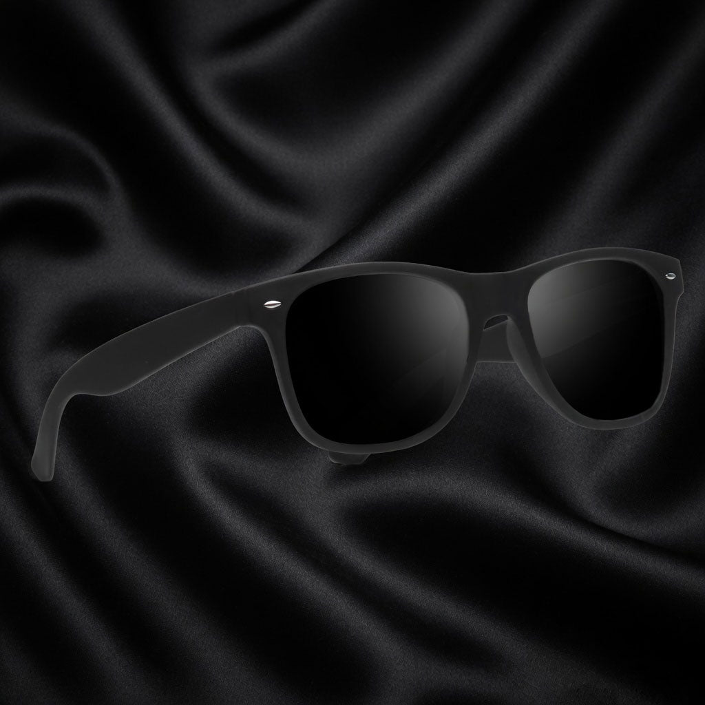 Specsnex x LEGACY | Full Black Rubber Coated Wayfarer TR90 Frame With 100% UV Protected Lenses