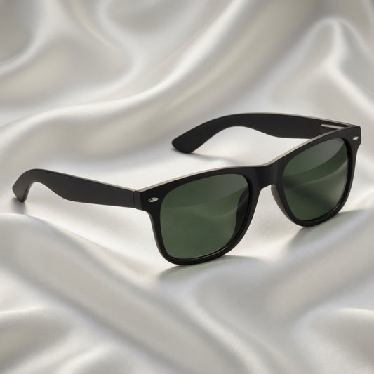 Specsnex x LEGACY | Black Frame Green Lenses | Rubber Coated TR90 Frames With 100% UV Protected Lenses