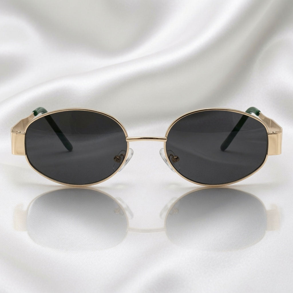 Specsnex x ROX | Metal Round Black Lenses | Metal Frame And 100% UV Protected Lenses