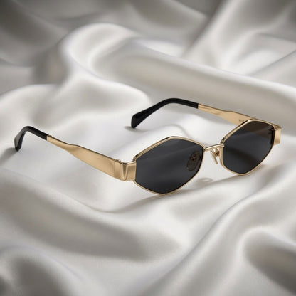 Specsnex x HEXA | Metal Hexagonal frame With 100% UV Protected Lenses