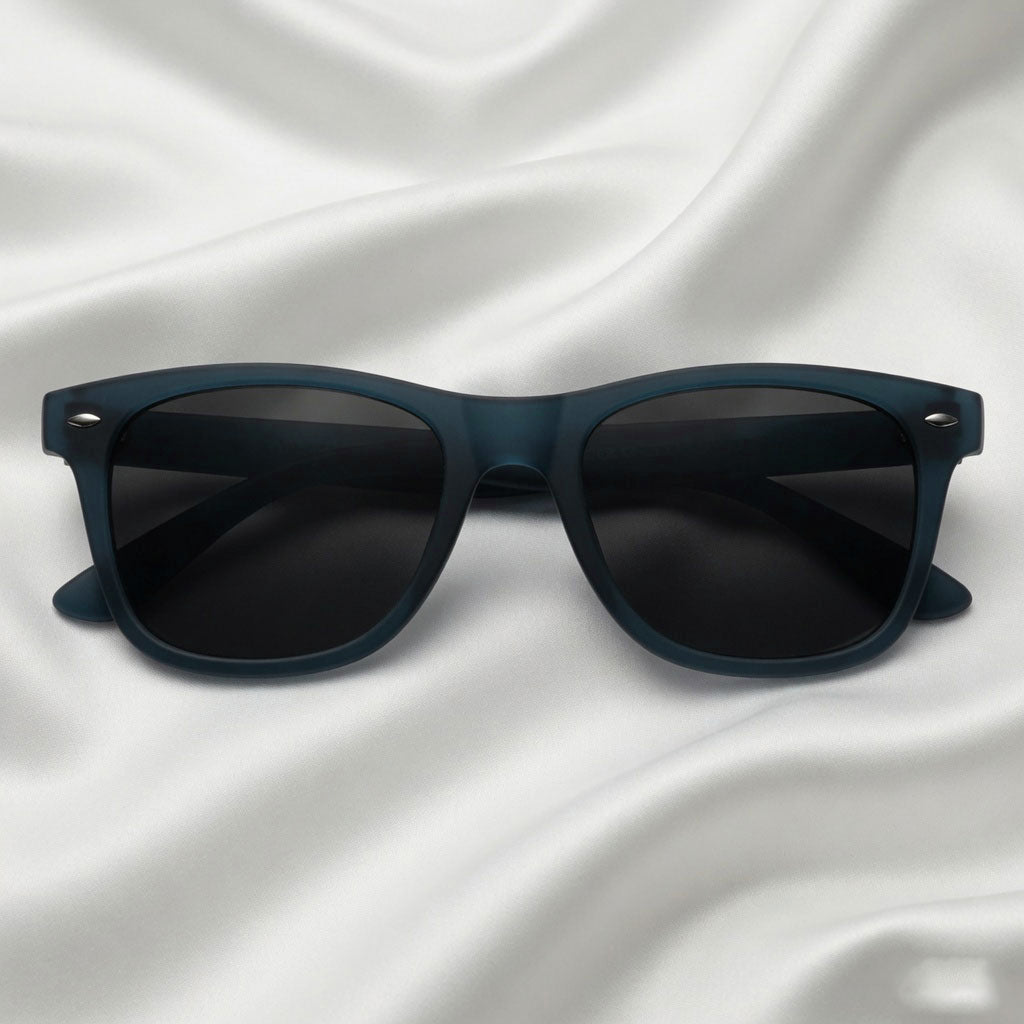 Specsnex x LEGACY | Navy Blue Frame Black Lens | Rubber Coated Translucent TR90 Frame With 100% UV Protected Lenses