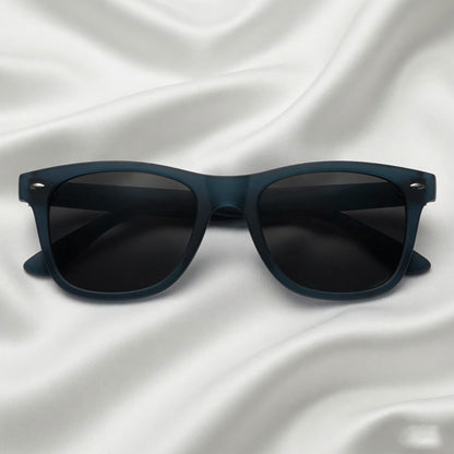 Specsnex x LEGACY | Navy Blue Frame Black Lens | Rubber Coated Translucent TR90 Frame With 100% UV Protected Lenses