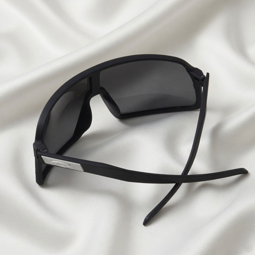 Specsnex x Universe | Large Unilens Sunglasses | Full Black Rubber Coated TR90 Frame | 100% UV Protection